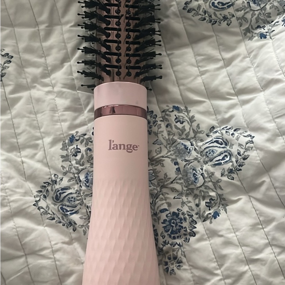 Lange Blush Pink Hair Styling Brush